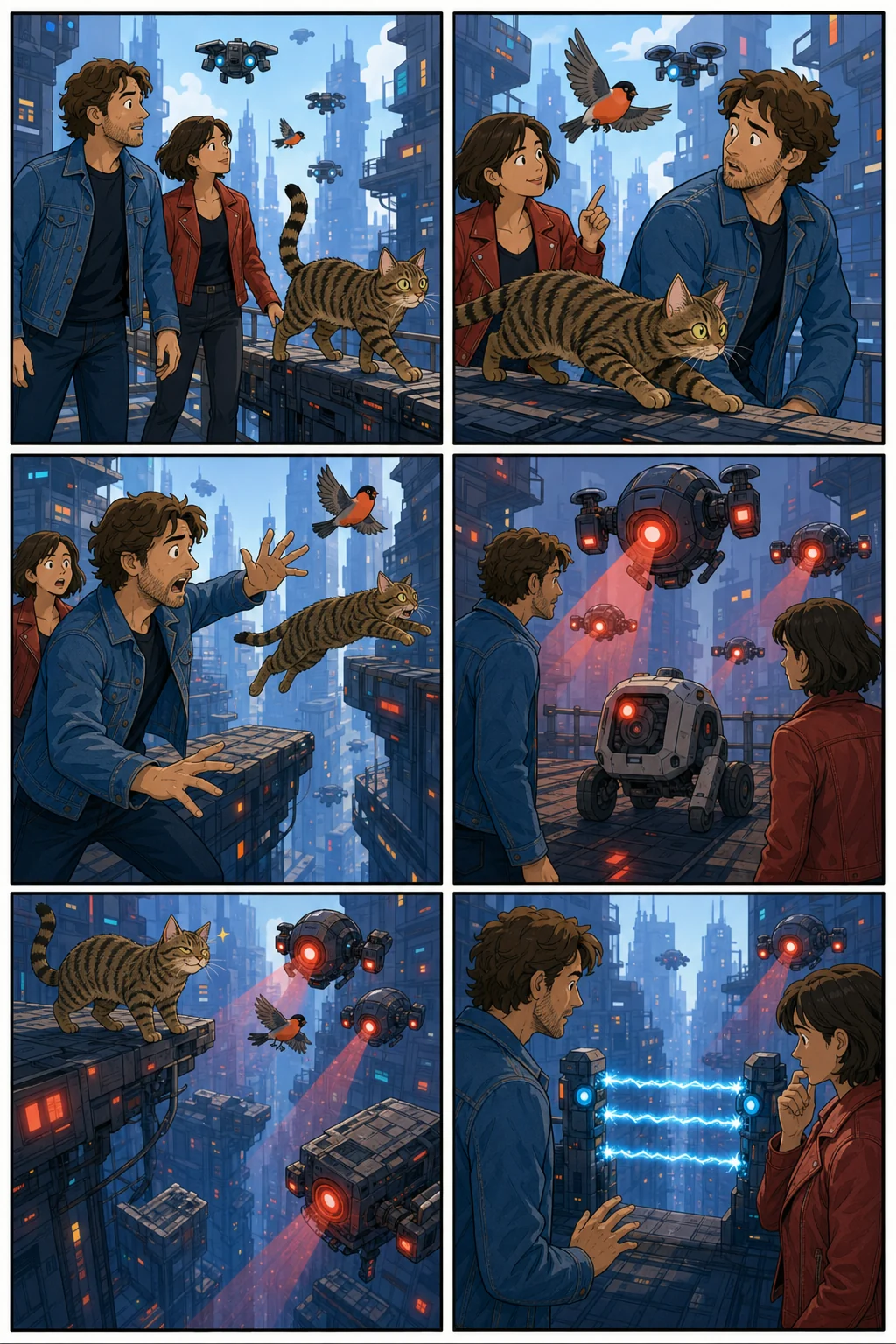 Minimal Cartoon Edition preview, comic Page 1