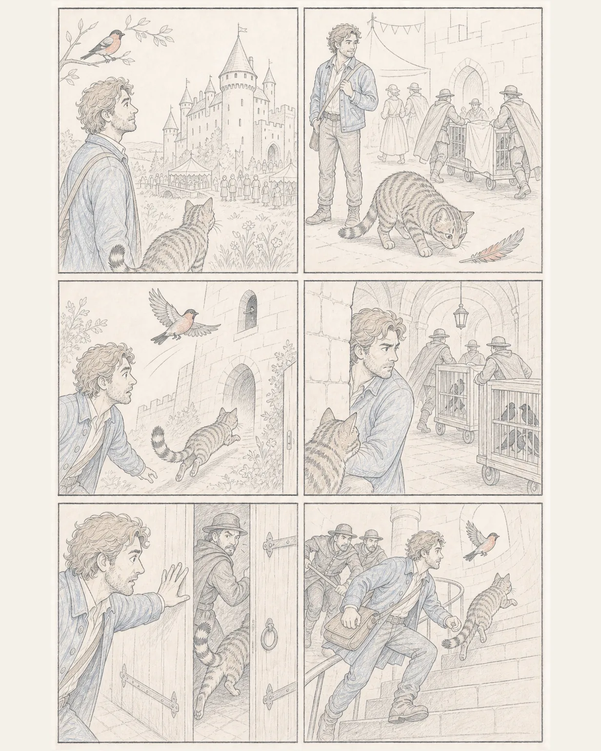 Soft Pencil Edition preview, comic Page 1