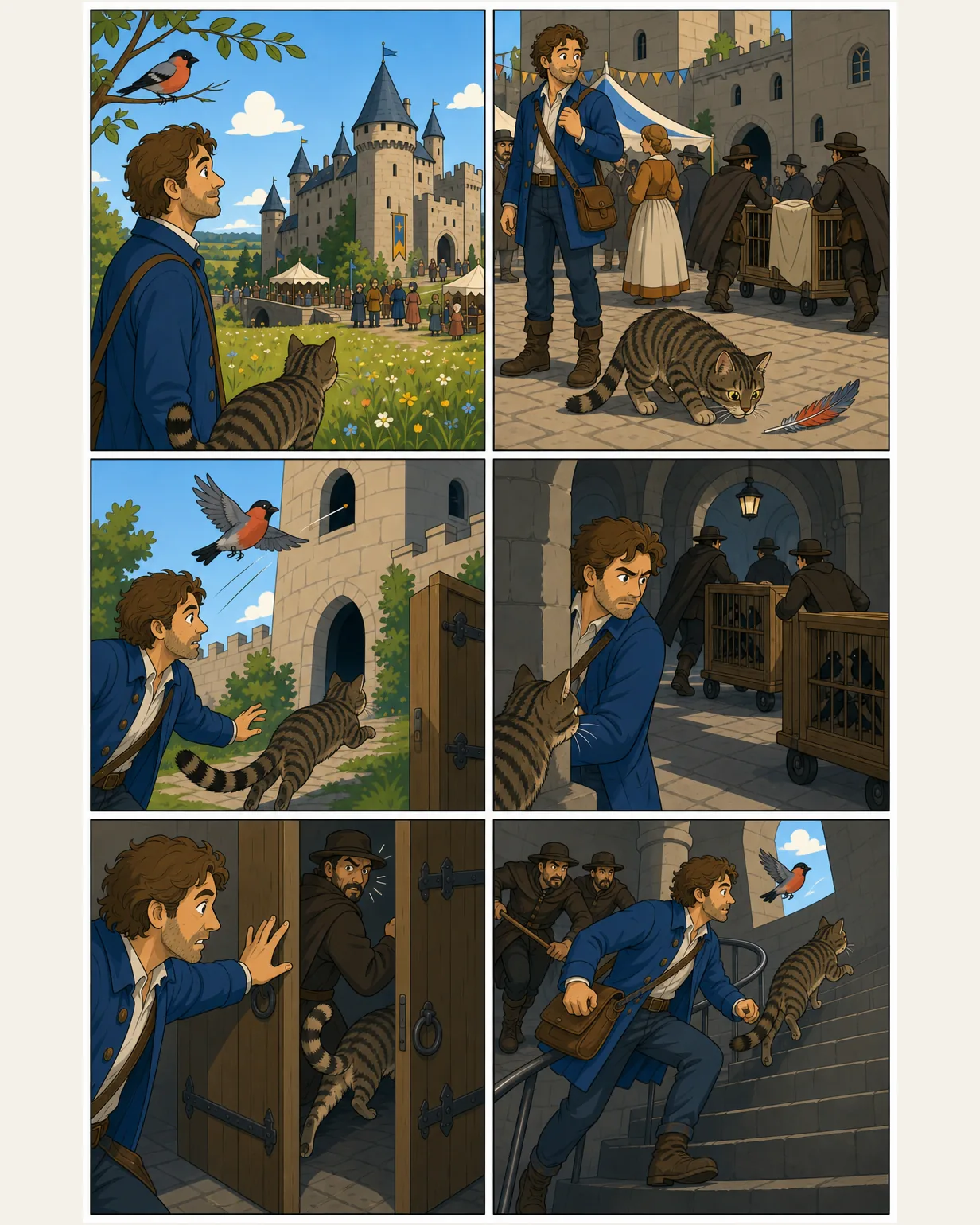 Minimal Cartoon Edition preview, comic Page 1
