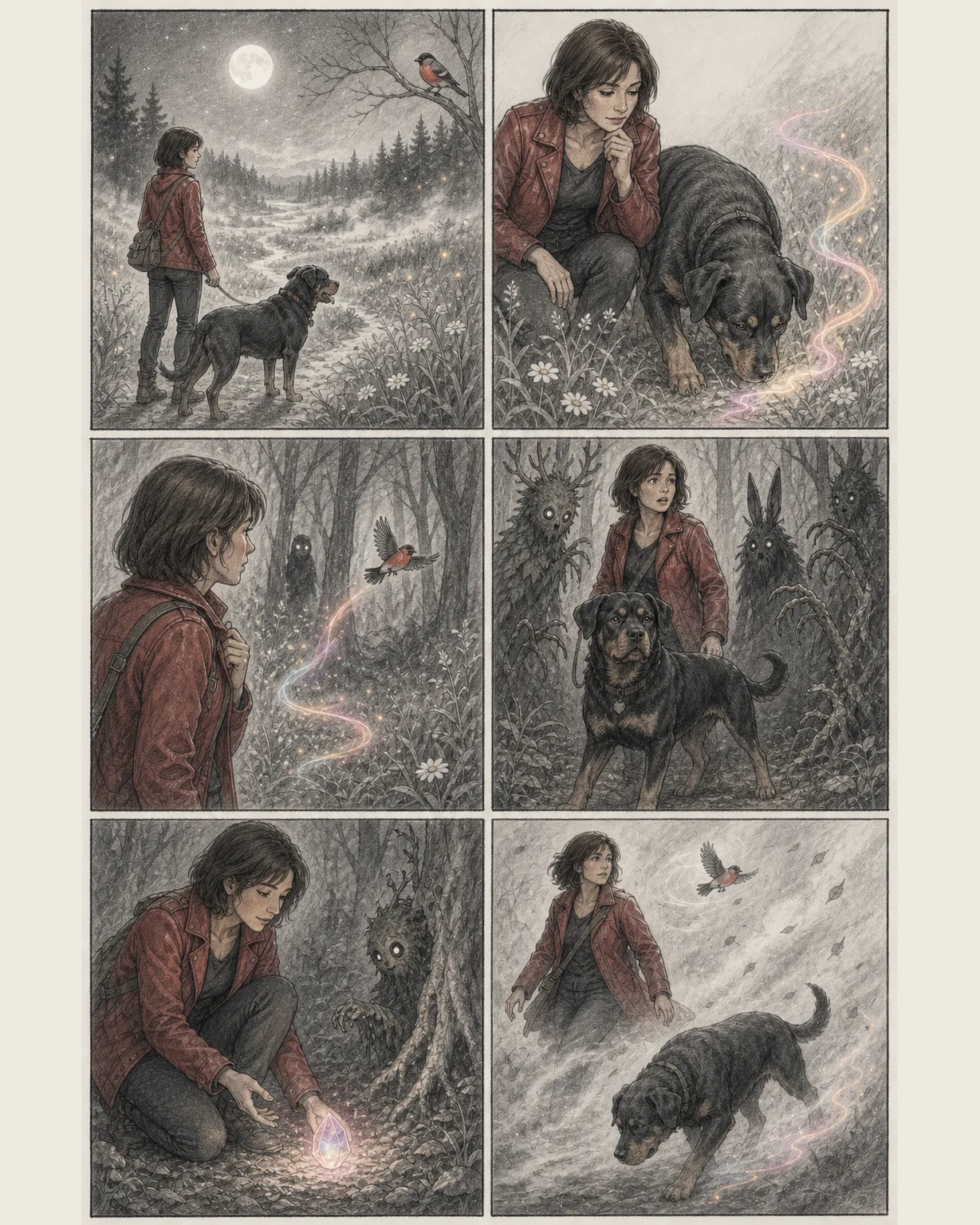 Soft Pencil Edition preview, comic Page 1