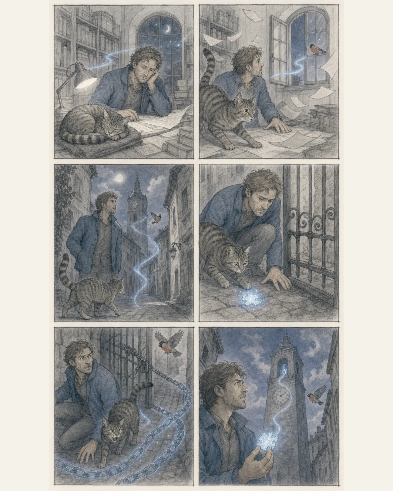 Soft Pencil Edition preview, comic Page 1