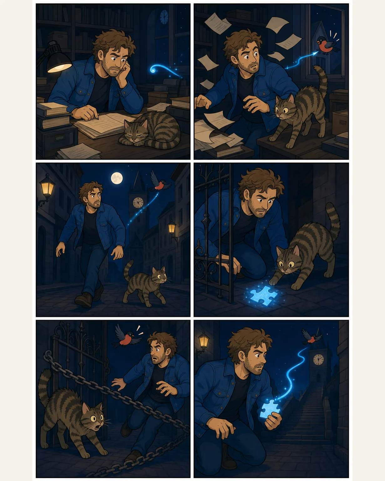 Minimal Cartoon Edition preview, comic Page 1