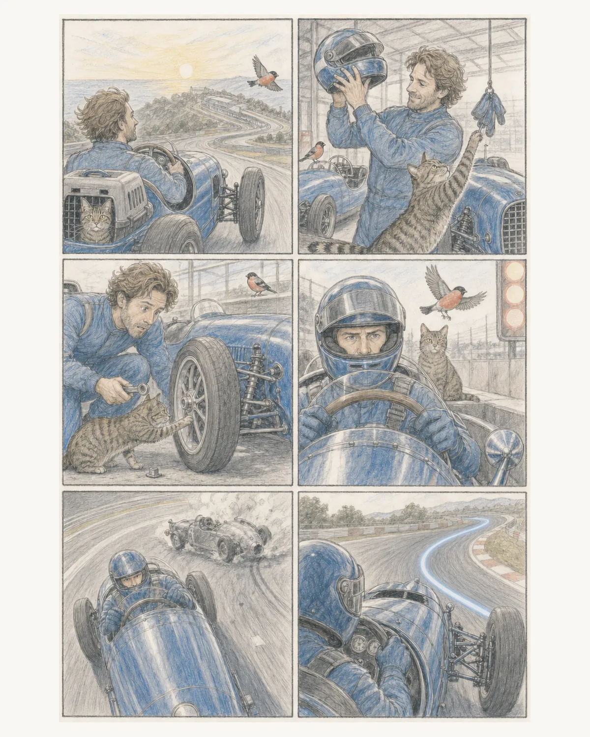 Soft Pencil Edition preview, comic Page 1