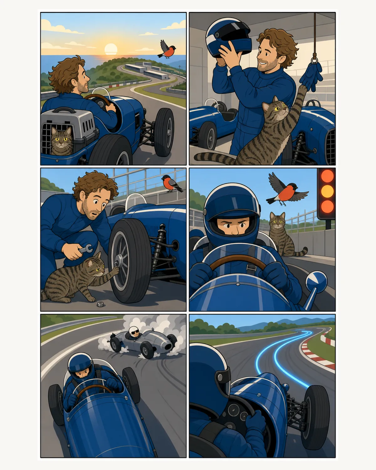 Minimal Cartoon Edition preview, comic Page 1