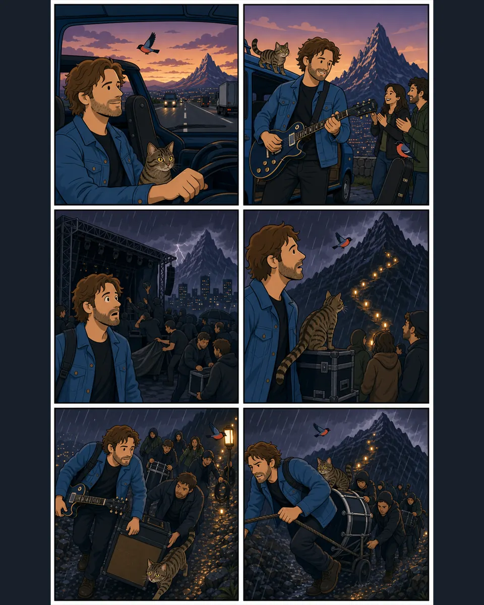 Minimal Cartoon Edition preview, comic Page 1