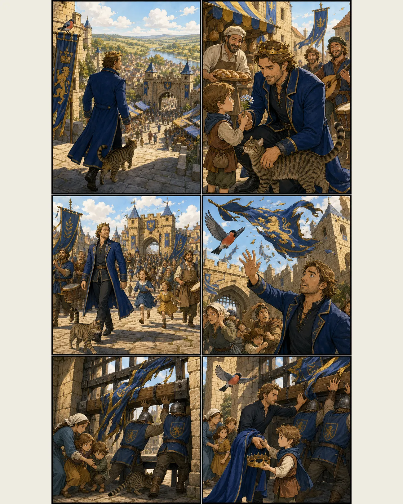The Kingdoms Crown comic preview for B11