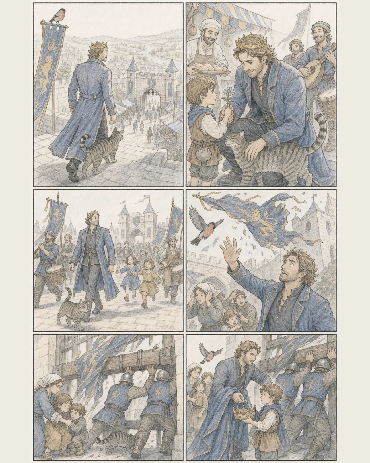 Soft Pencil Edition preview, comic Page 1