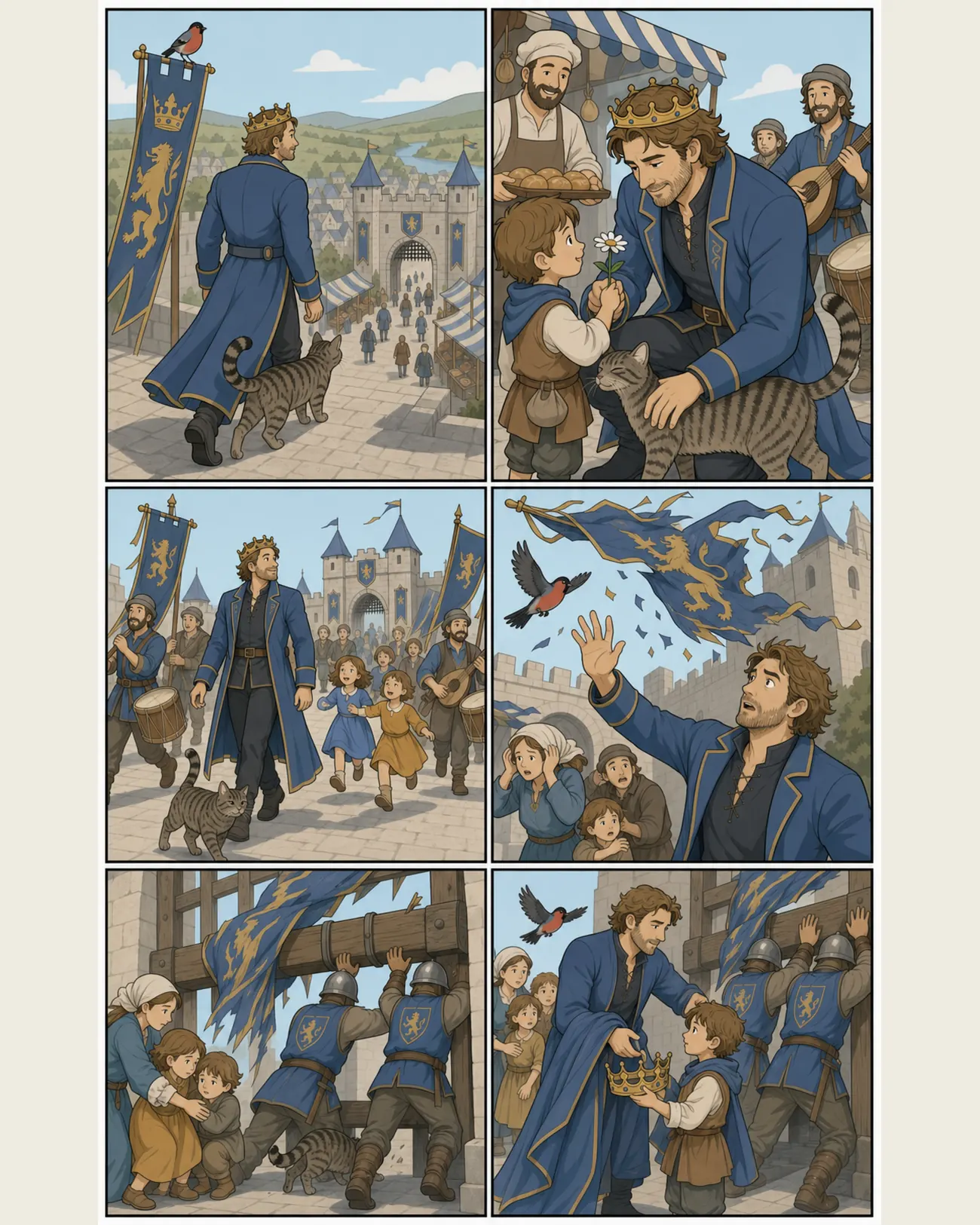 Minimal Cartoon Edition preview, comic Page 1