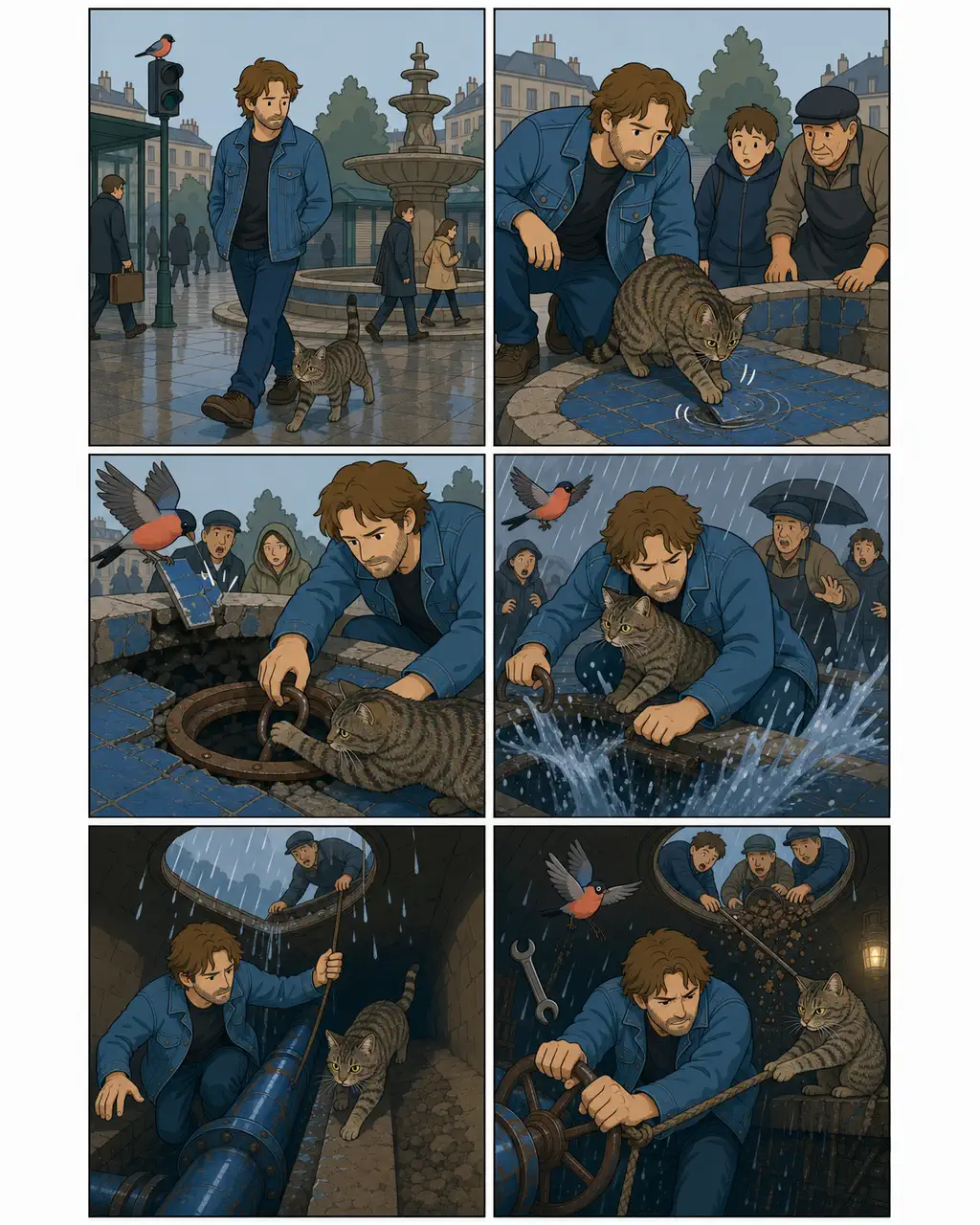 Minimal Cartoon Edition preview, comic Page 1