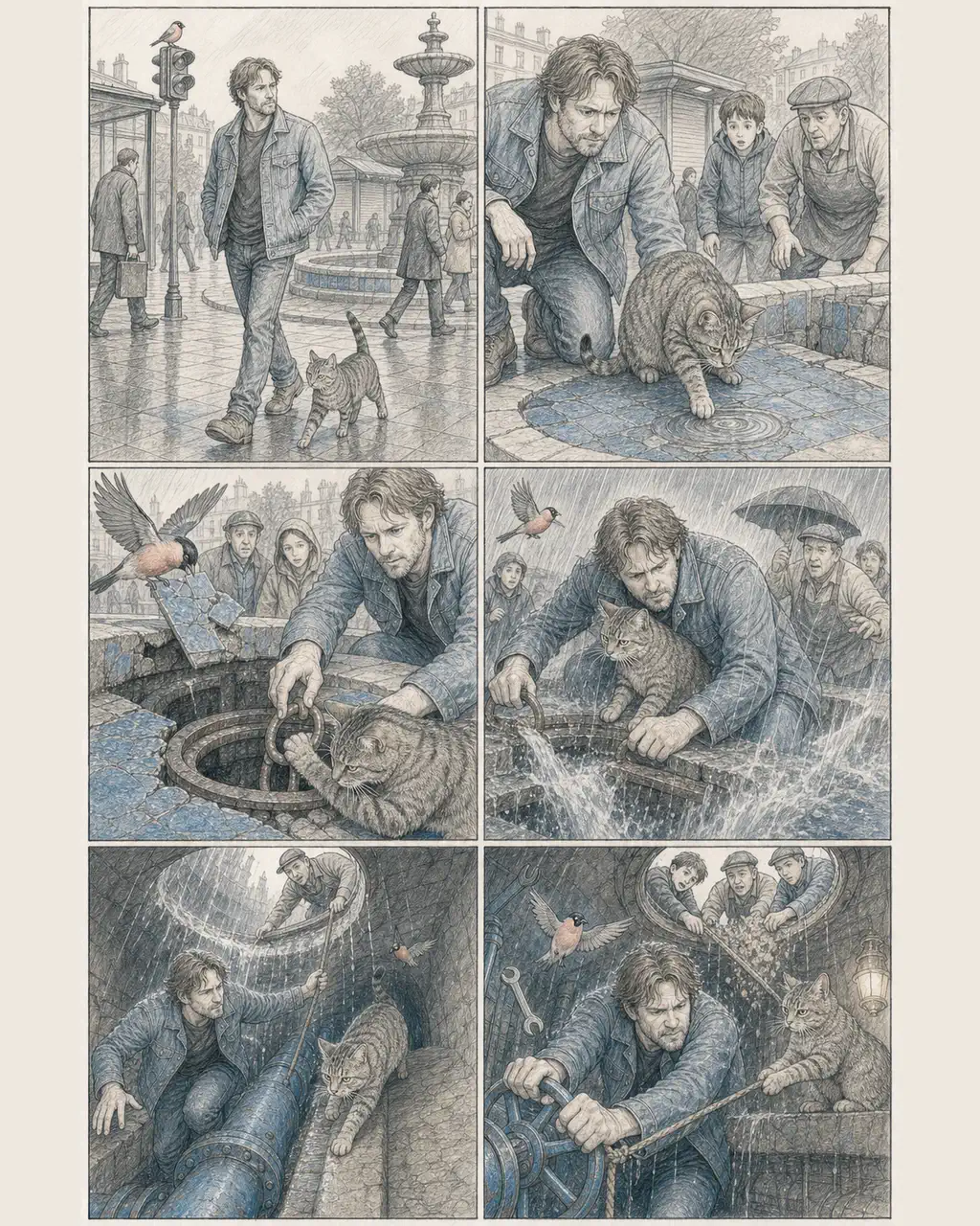 Soft Pencil Edition preview, comic Page 1