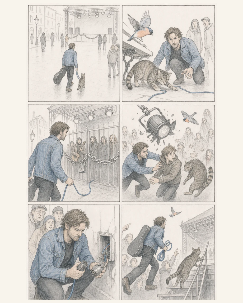 Soft Pencil Edition preview, comic Page 1