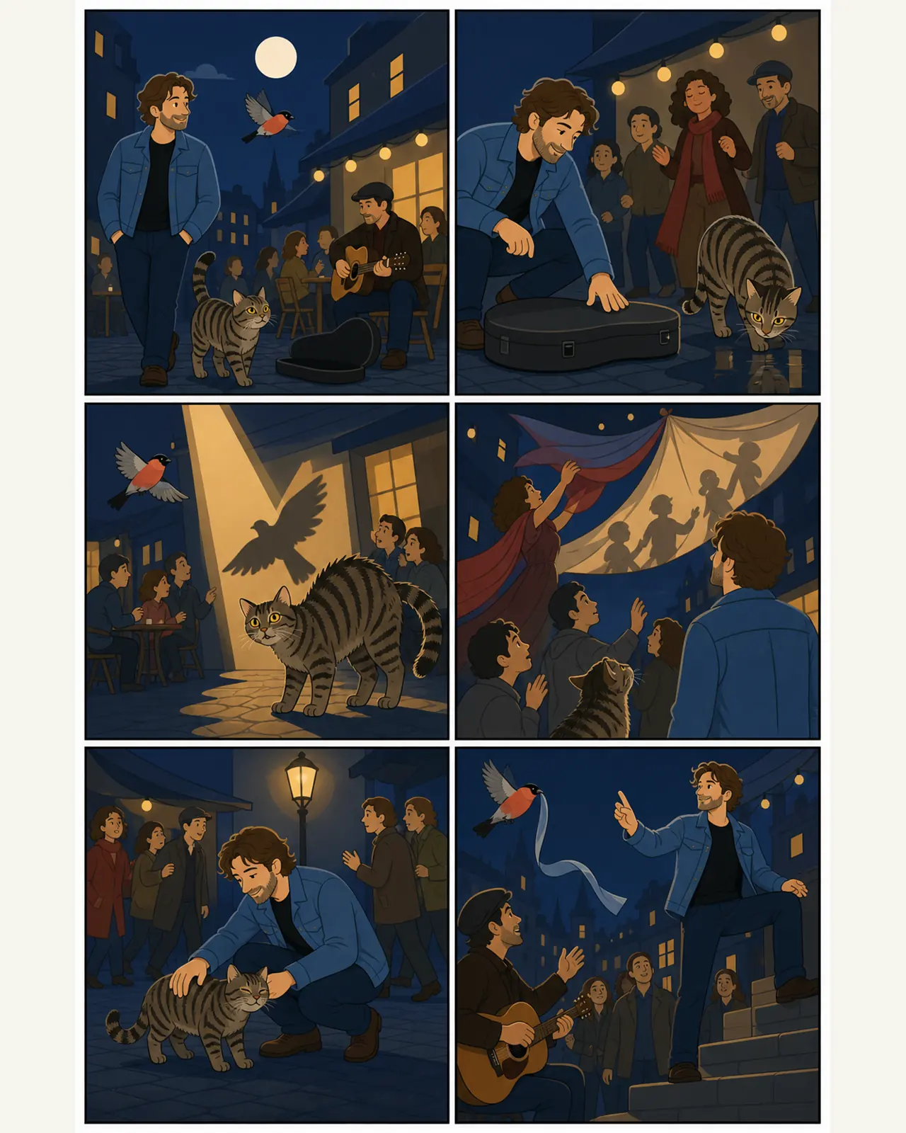 Minimal Cartoon Edition preview, comic Page 1