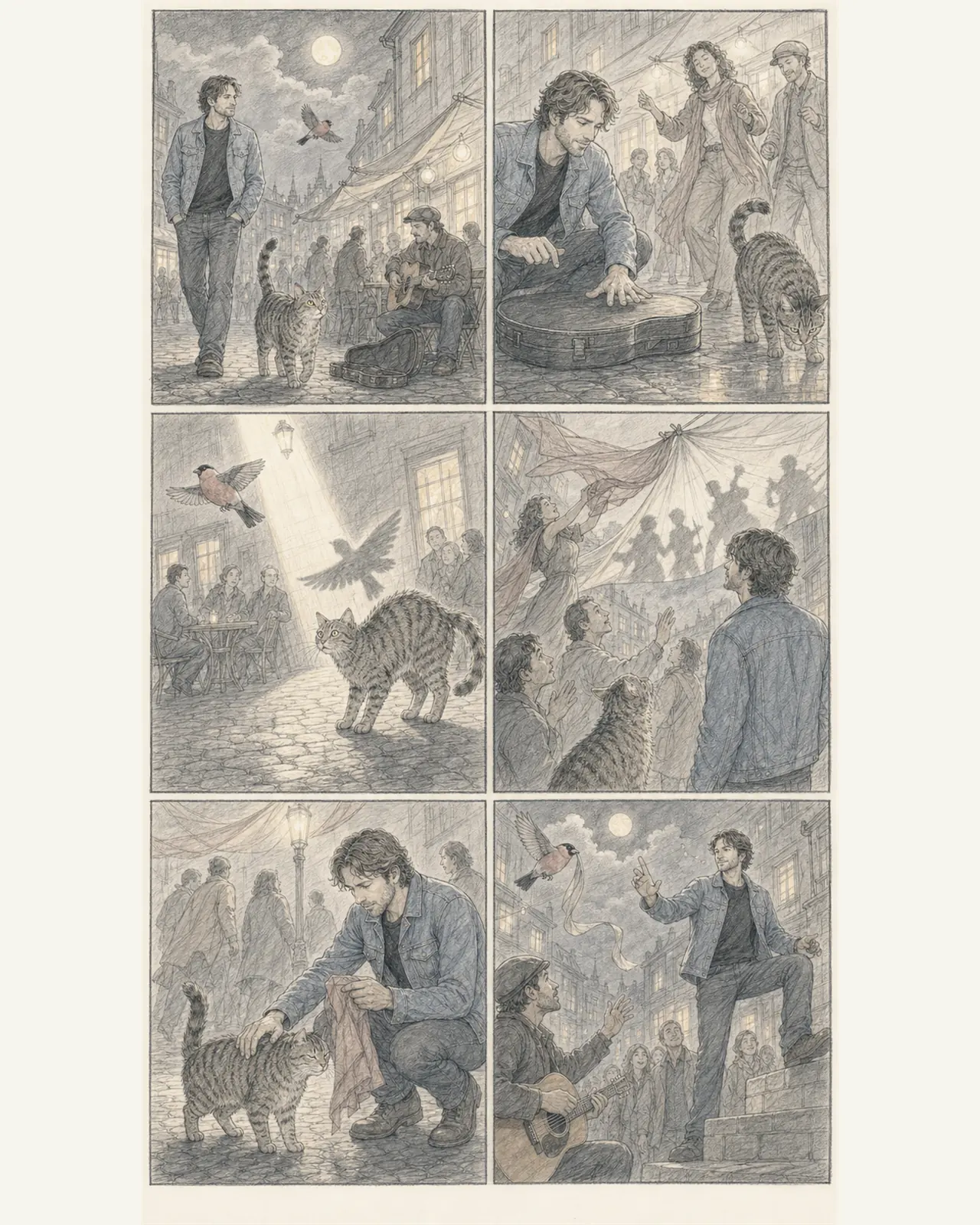 Soft Pencil Edition preview, comic Page 1