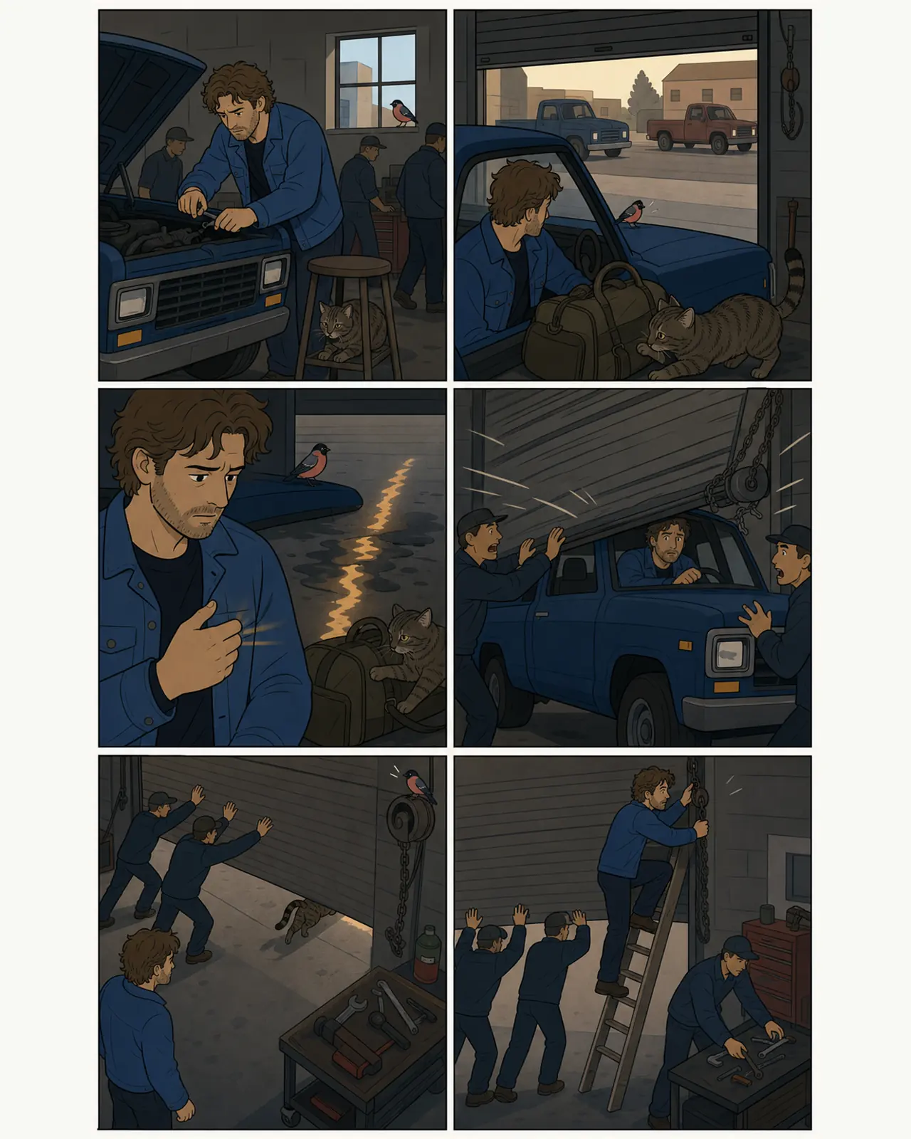 Minimal Cartoon Edition preview, comic Page 1