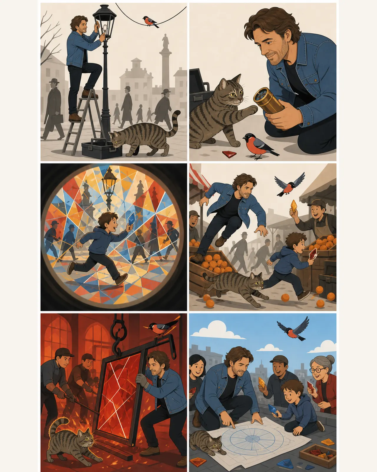 Minimal Cartoon Edition preview, comic Page 1