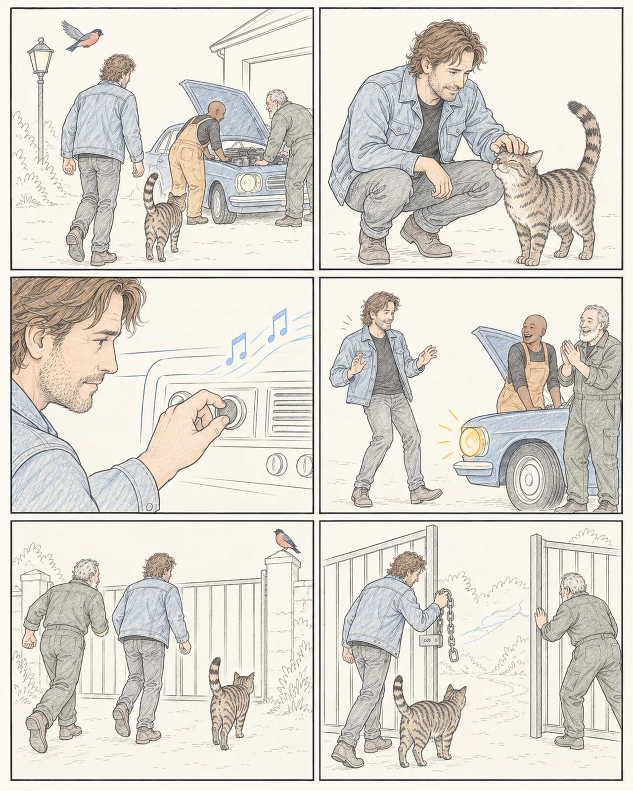 Soft Pencil Edition preview, comic Page 1
