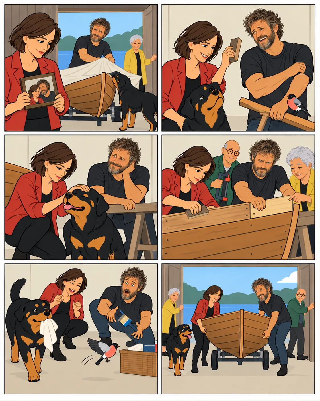 Minimal Cartoon Edition preview, comic Page 1