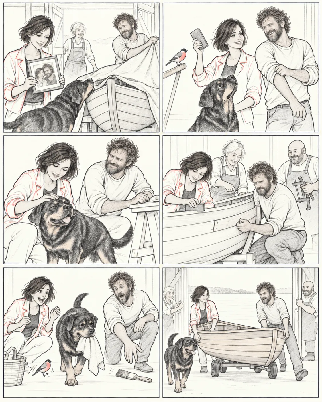 Soft Pencil Edition preview, comic Page 1