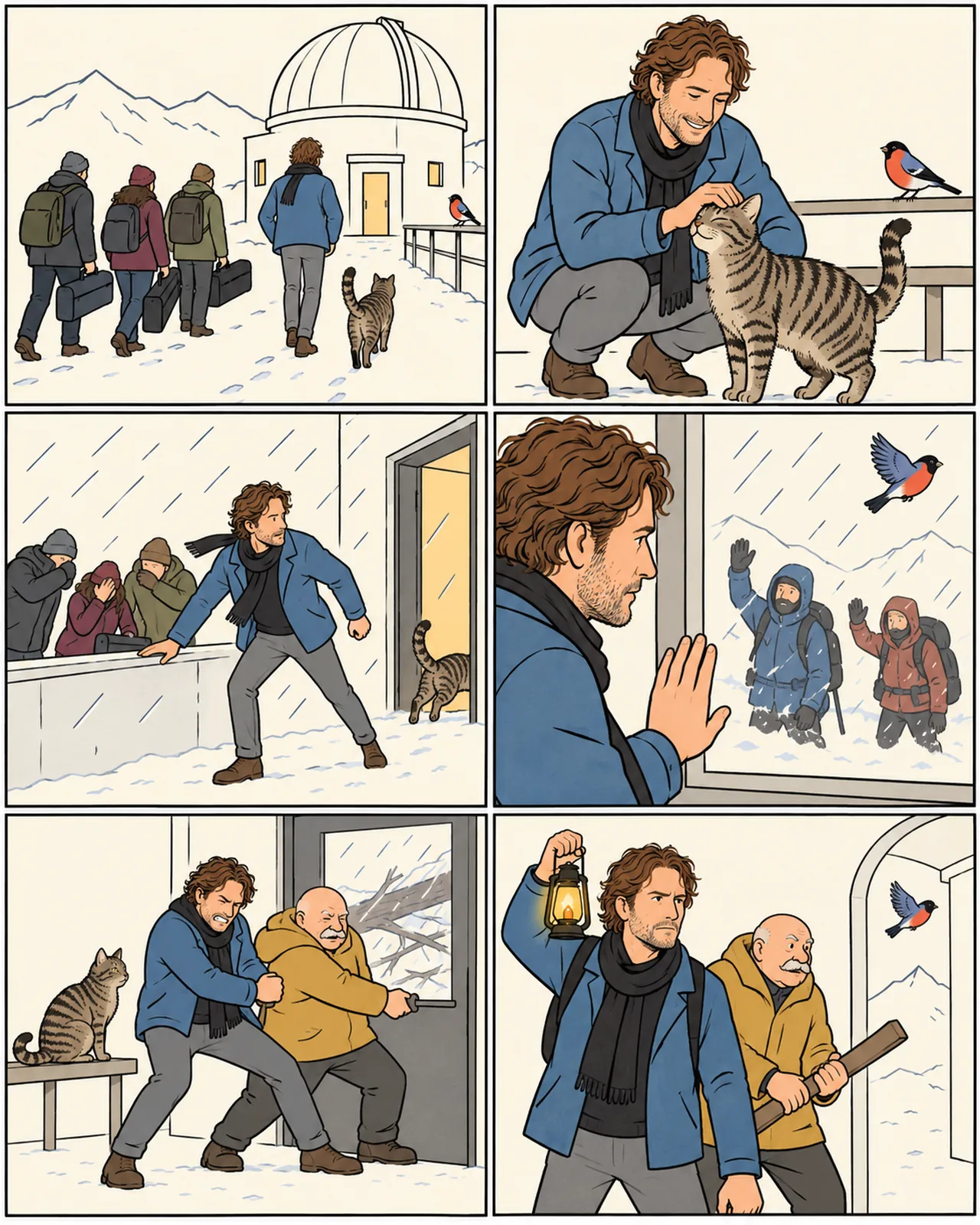Minimal Cartoon Edition preview, comic Page 1