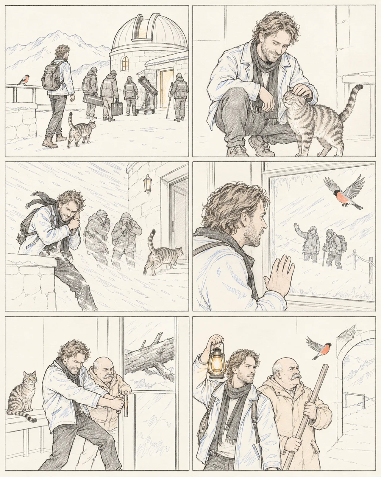 Soft Pencil Edition preview, comic Page 1