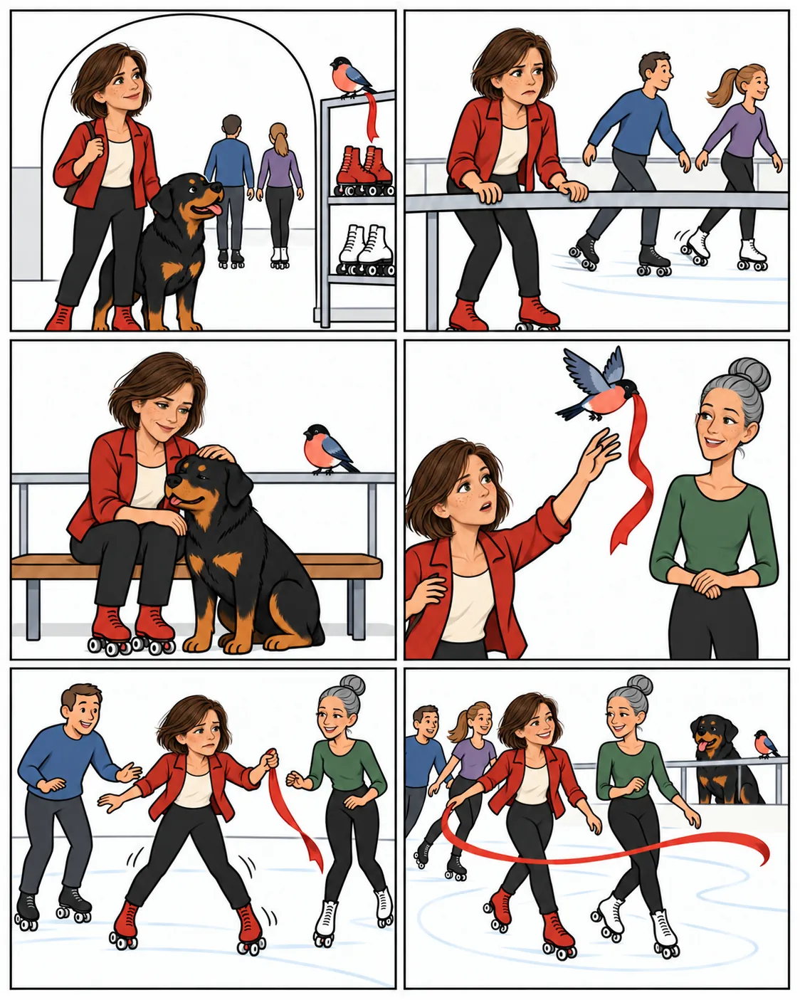 Minimal Cartoon Edition preview, comic Page 1