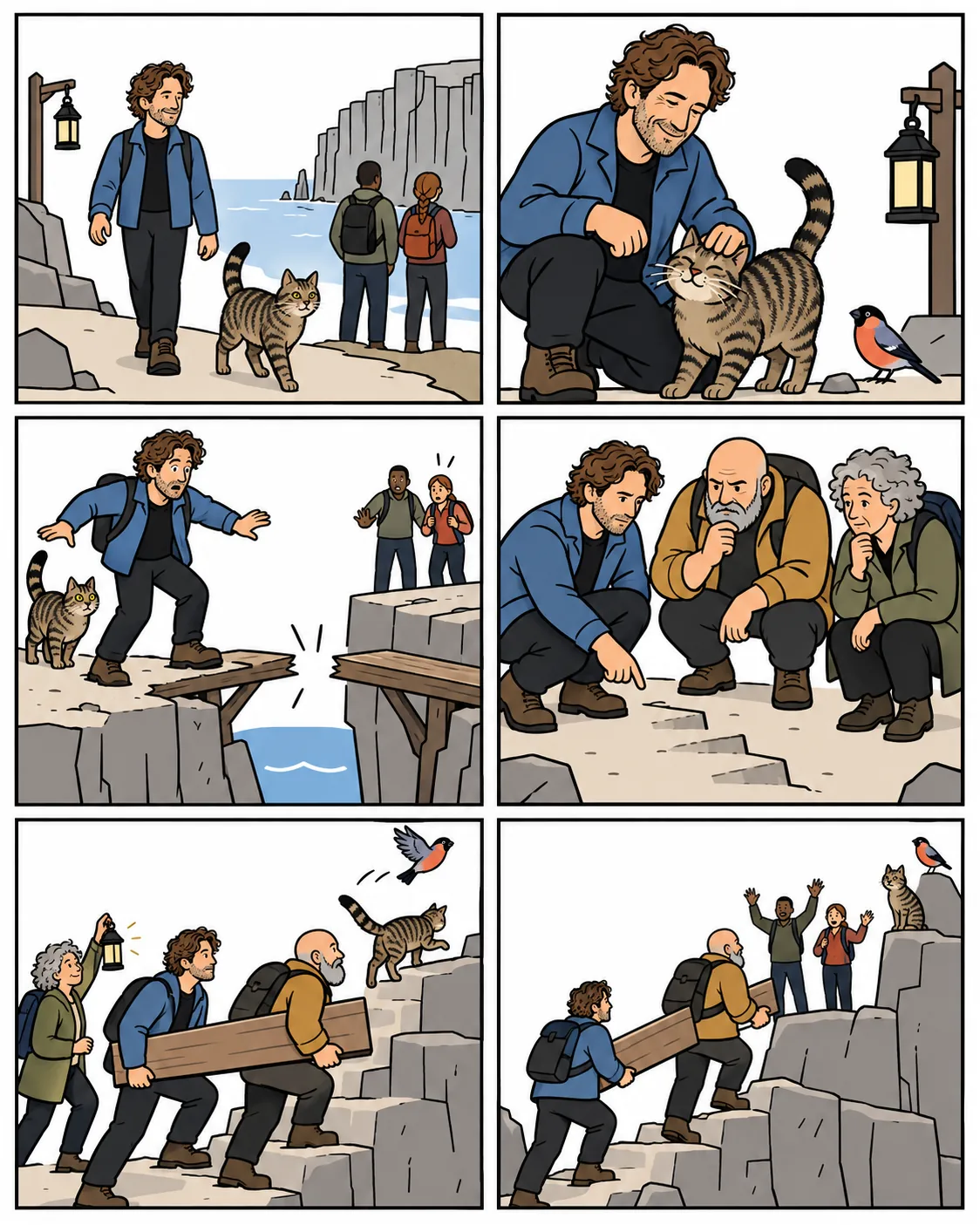 Minimal Cartoon Edition preview, comic Page 1