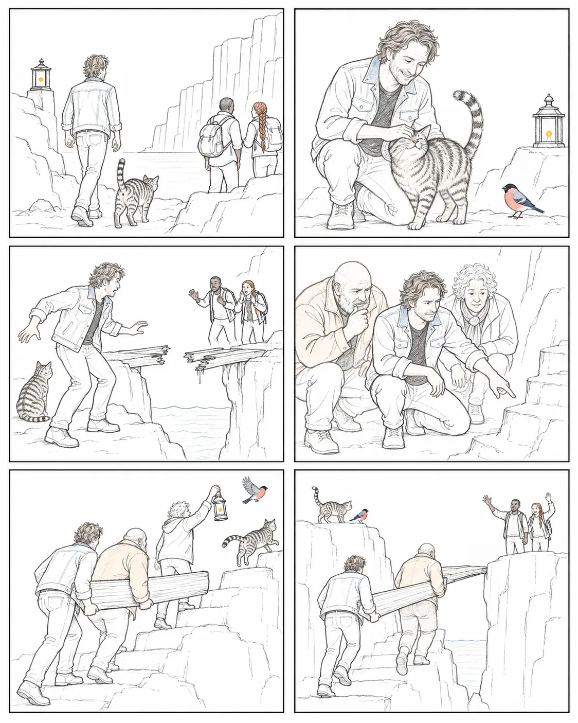 Soft Pencil Edition preview, comic Page 1