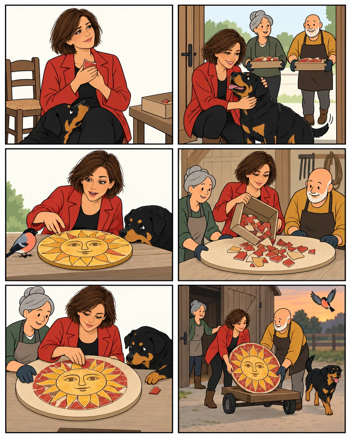 Minimal Cartoon Edition preview, comic Page 1