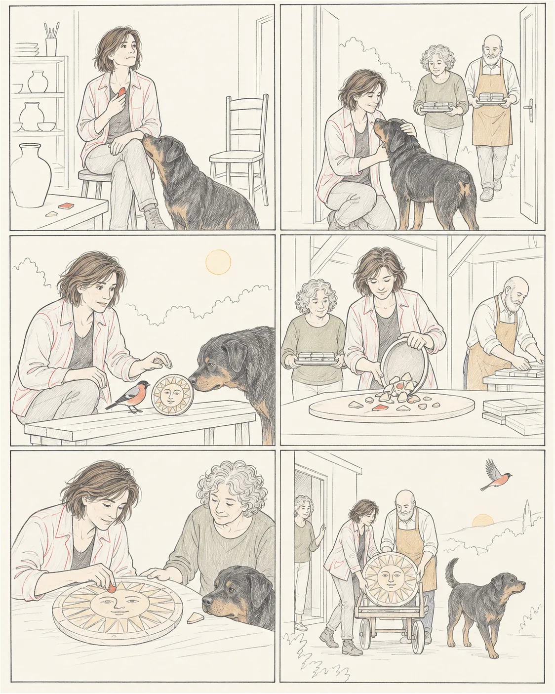 Soft Pencil Edition preview, comic Page 1