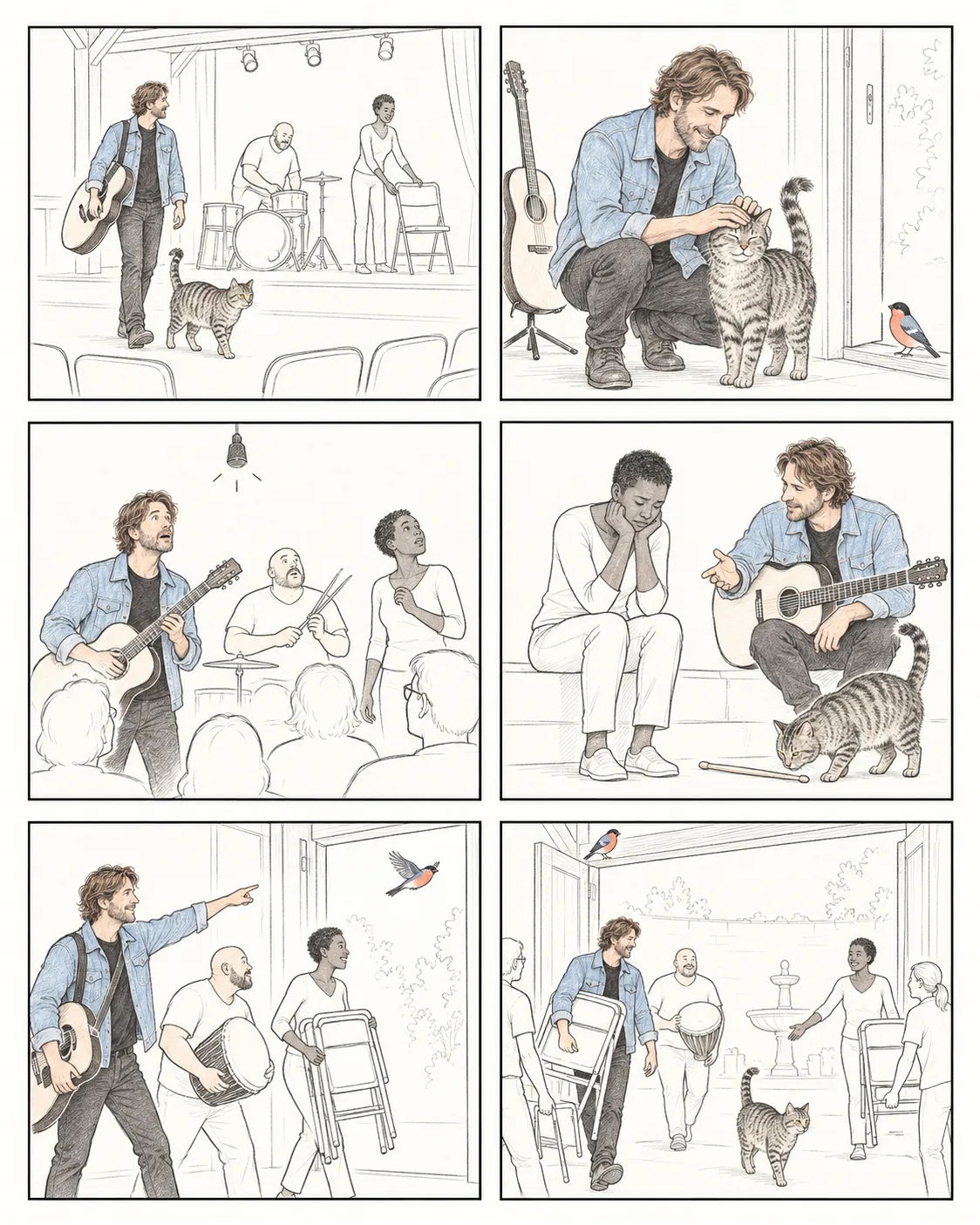 Soft Pencil Edition preview, comic Page 1