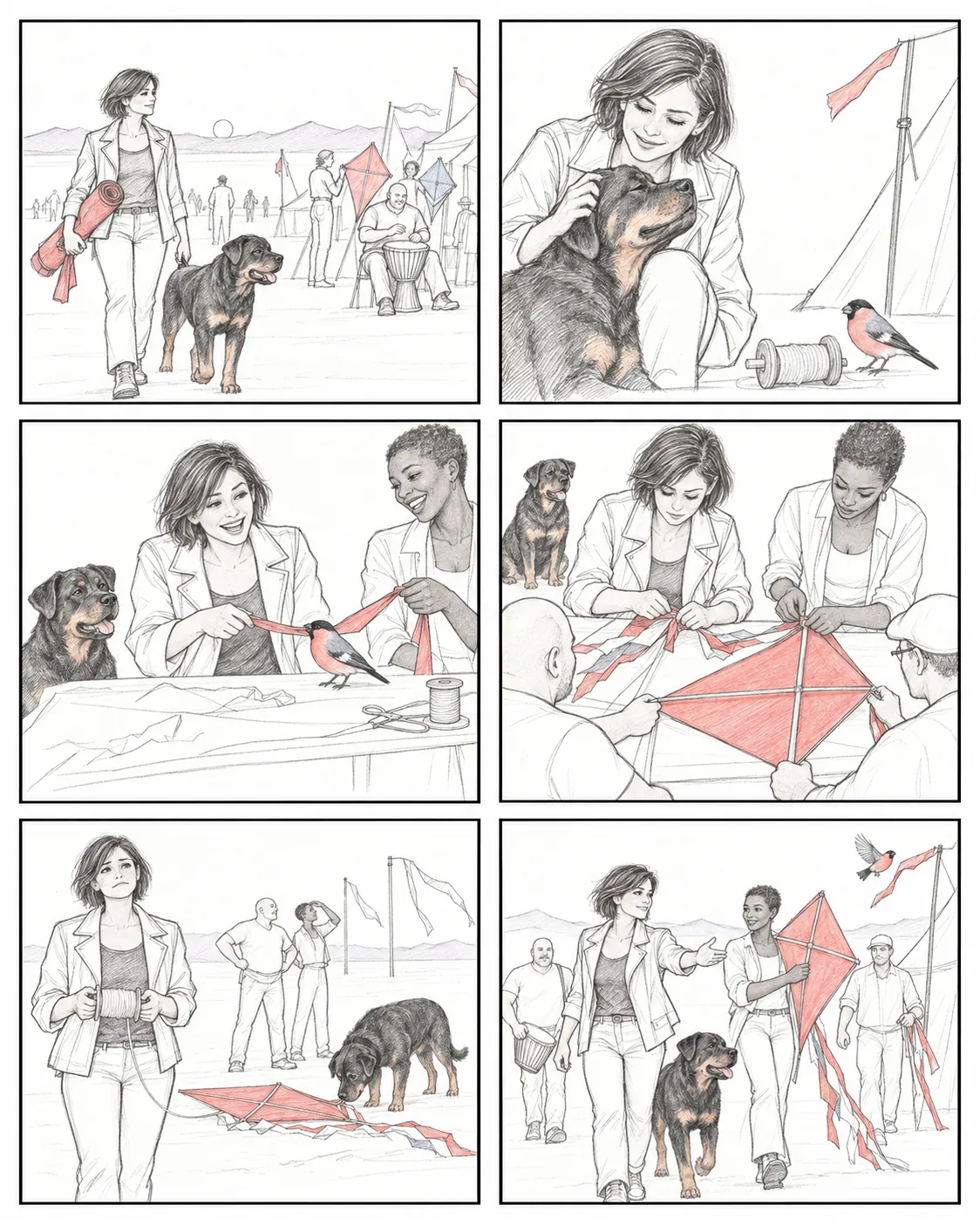 Soft Pencil Edition preview, comic Page 1