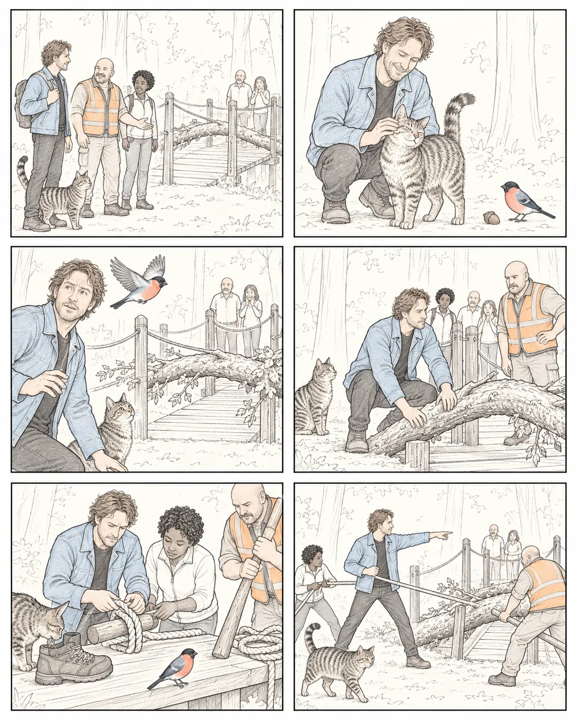 Soft Pencil Edition preview, comic Page 1