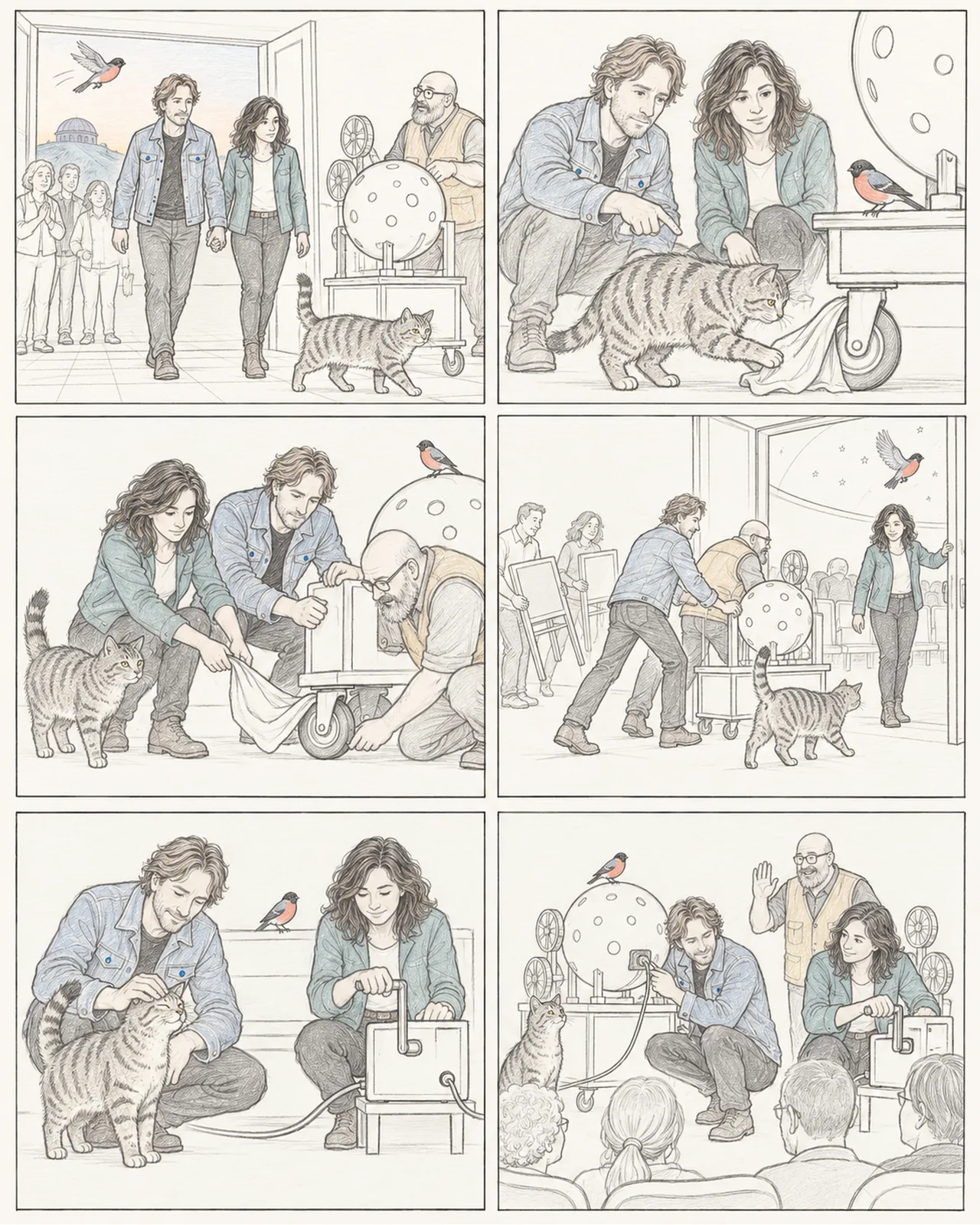 Soft Pencil Edition preview, comic Page 1