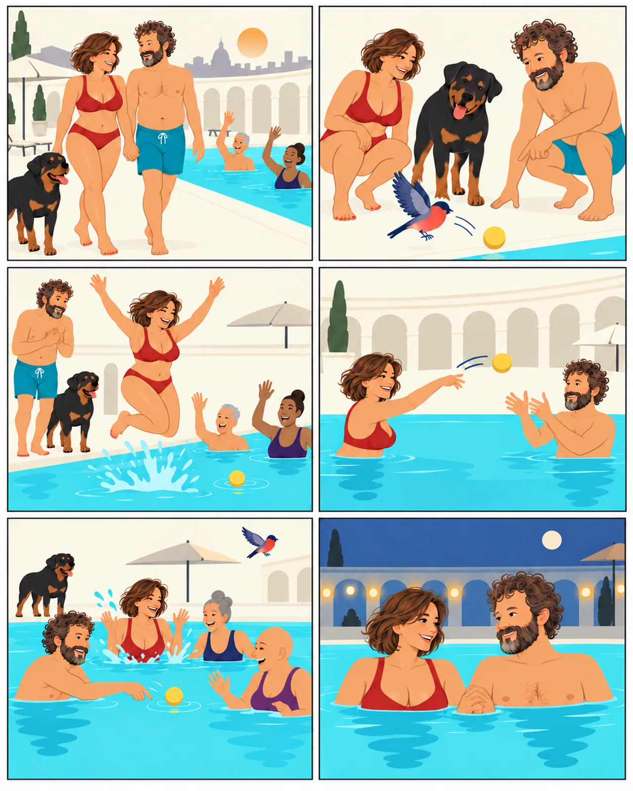 Minimal Cartoon Edition preview, comic Page 1
