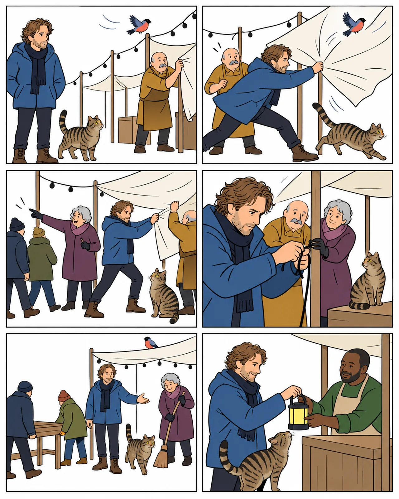 Minimal Cartoon Edition preview, comic Page 1