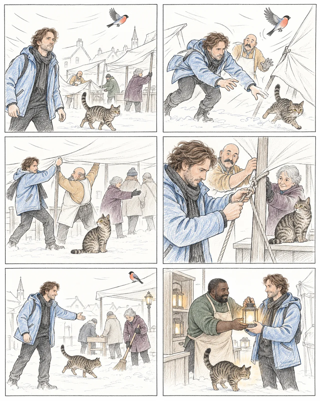 Soft Pencil Edition preview, comic Page 1